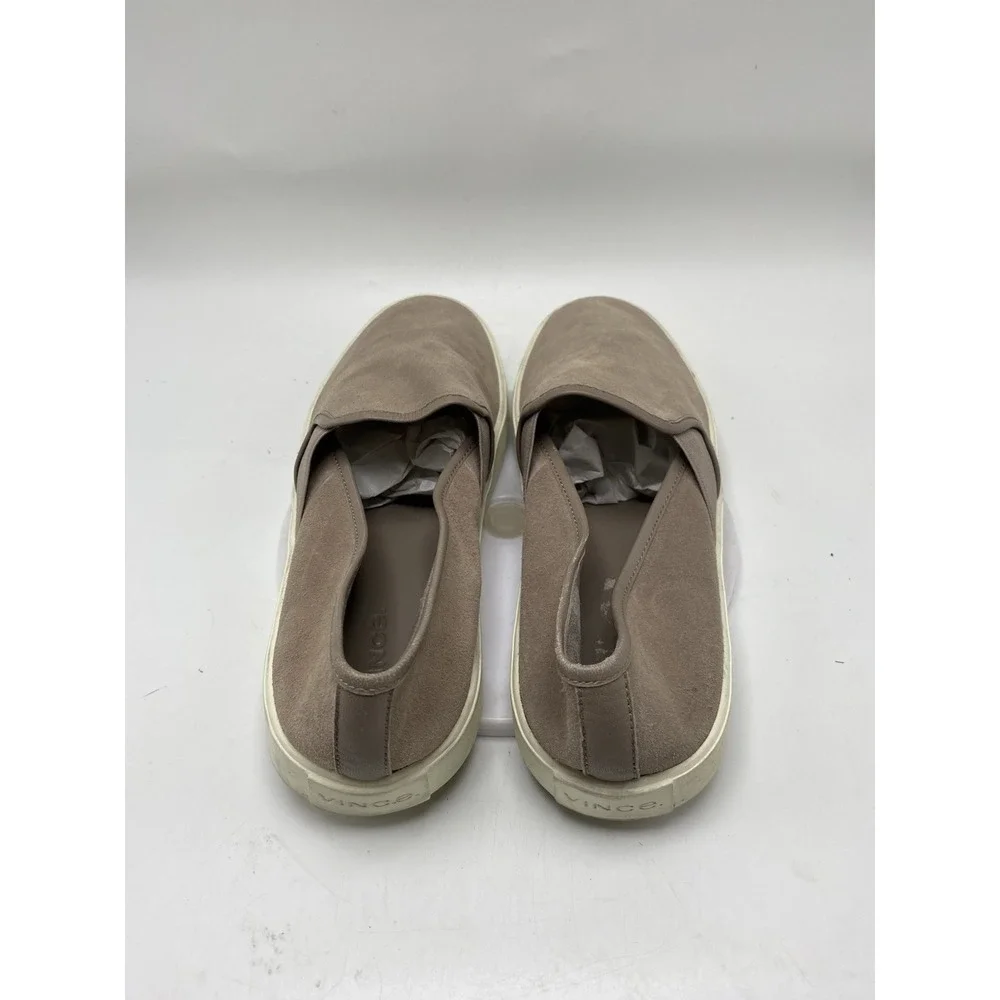 Vince. Shoes Women Size 8.5 Haggai Gray Suede Casual Slip On 4010 - Picture 9 of 14